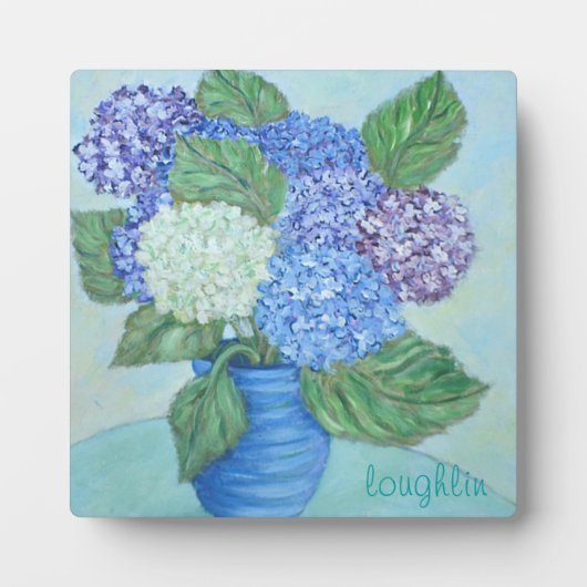 Plaque d'Hydrangea (Devant)