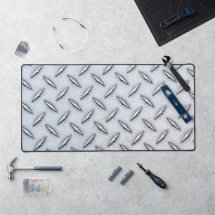 Plaque diamant en acier