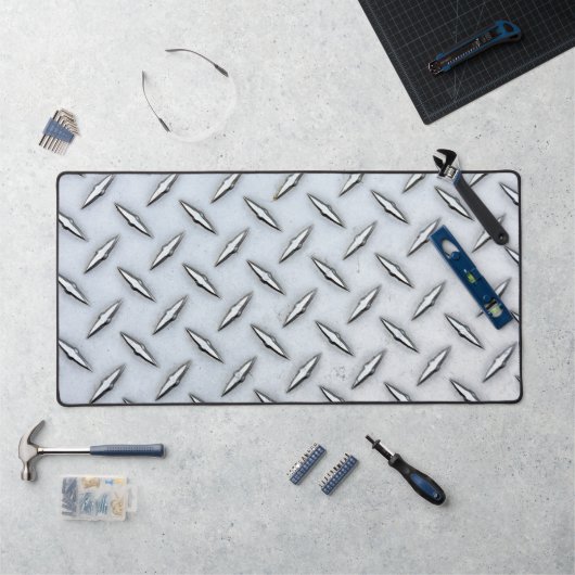 Plaque diamant en acier (Poste de travail)