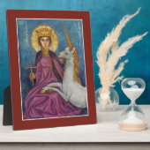 Plaque d'icônes Saint-Isabel de France (Côté)