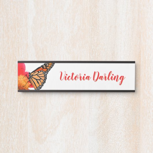 Plaque d'identification accrochante de mur de (Devant)