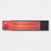 Plaque d'identification accrochante de mur de (Devant)