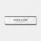 Plaque d'identification accrochante en pierre de (Devant)