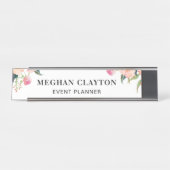 Plaque d'identification d'aquarelle de bureau (Devant)