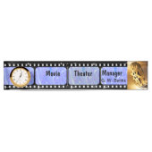 Plaque d'identification de bande de film avec (Devant)