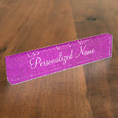 Plaque d'identification de bureau de parties scint (Taille)