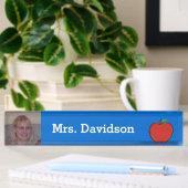 Plaque d'identification de bureau fait sur