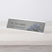 Plaque d'identification de bureau Médicale de (Devant)