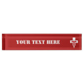 Plaque d'identification de bureau professionnel (Devant)