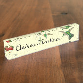 Plaque d'identification de colibris (Taille)