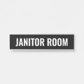 Plaque d'identification de la porte de la chambre  (Devant)