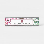 Plaque d'identification de l'enseignant de pomme b (Devant)