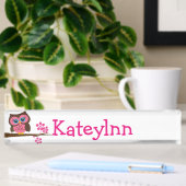 Plaque d'identification de monogramme fait sur