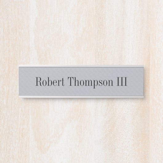 Plaque d'identification de mur accrochant de (Devant)