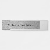 Plaque d'identification de mur accrochant de porte (Devant)