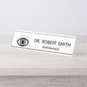 Plaque d'identification de "oeil" (Devant)