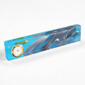 Plaque d'identification Dolphin Fish Desk