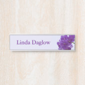 Plaque d'identification d'orchidées de mur (Devant)