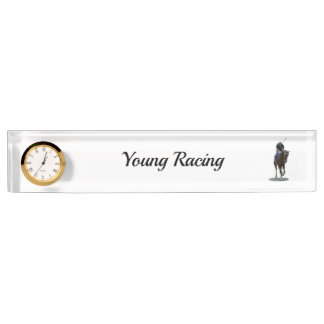 Plaque d'identification du bureau de cheval de Tho