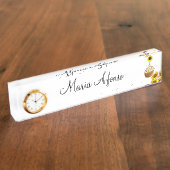 Plaque d'identification du bureau de cupcake de to (Taille)