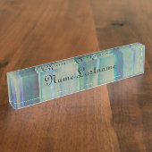 Plaque d'identification du bureau de l'aquarelle (Taille)