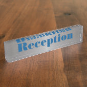 Plaque d'identification du bureau de recherche en (Taille)