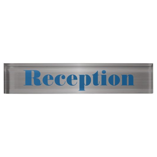 Plaque d'identification du bureau de recherche en (Devant)
