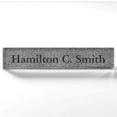 Plaque d'identification du bureau - HAMbyWhiteGlov (Devant)