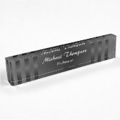 Plaque d'identification du bureau professionnel Bl