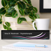 Plaque d'identification du bureau professionnel en