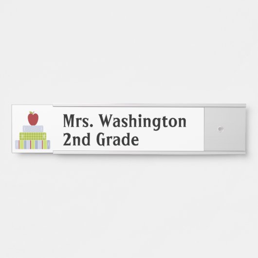 Plaque d'identification empilée de porte de (Devant)