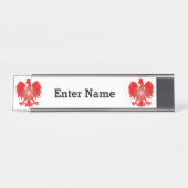 Plaque d'identification faite sur commande (Devant)