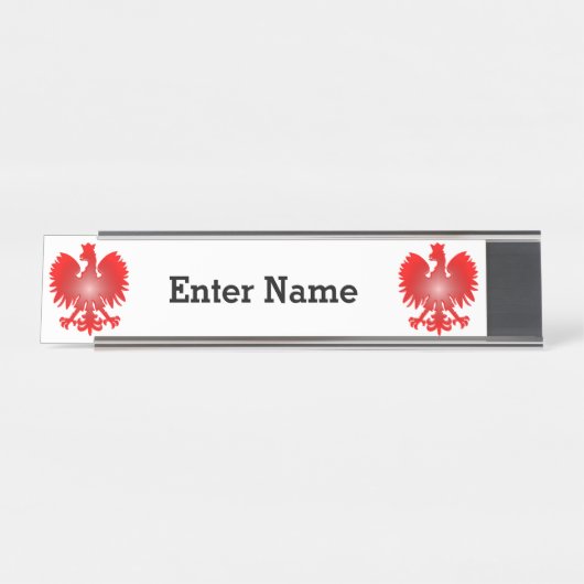 Plaque d'identification faite sur commande (Devant)