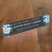 Plaque d'identification faite sur commande (Taille)