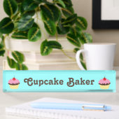 Plaque d'identification personnalisable de Baker