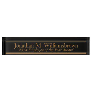 Plaque d'identification personnalisée de