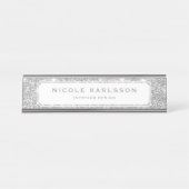 Plaque d'identification personnalisée par lux de (Devant)