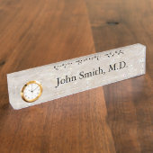Plaque d'identification personnalisée par nacre (Taille)