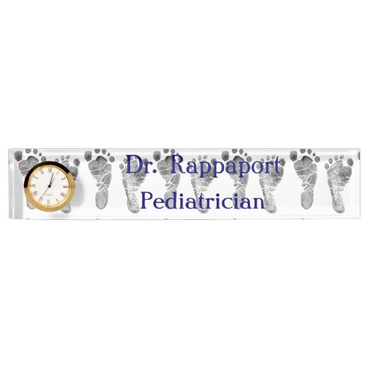 Plaque d'identification pour bureau pour imprimant (Devant)