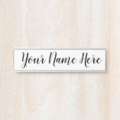 Plaque d'identification pour le travail (Devant)