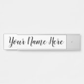 Plaque d'identification pour le travail (Devant)