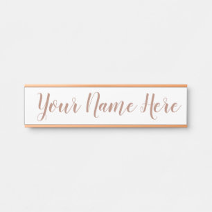 Plaque d'identification pour le travail