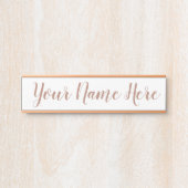 Plaque d'identification pour le travail (Devant)