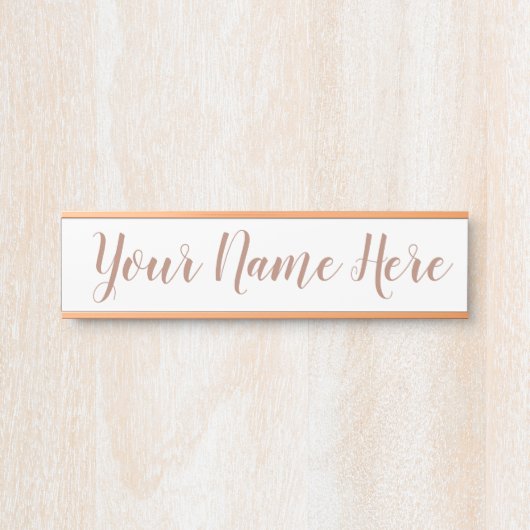 Plaque d'identification pour le travail (Devant)