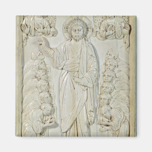 Plaque die Christus zegen de apostelen Magneet