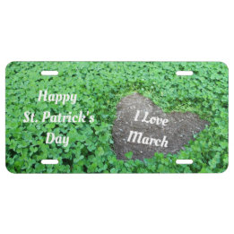 Plaque D'immatriculation Happy St. Patrick's Day License Plate