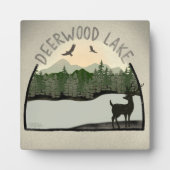 Plaque d'inspiritisme Deerwood Lake Deer (Devant)