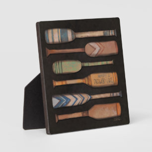 Plaque d'inspiritisme rustique du lac Deerwood