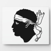 Plaque Drapeau Corse (Devant)