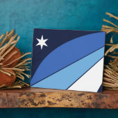 Plaque drapeau de Columbia City (Côté)